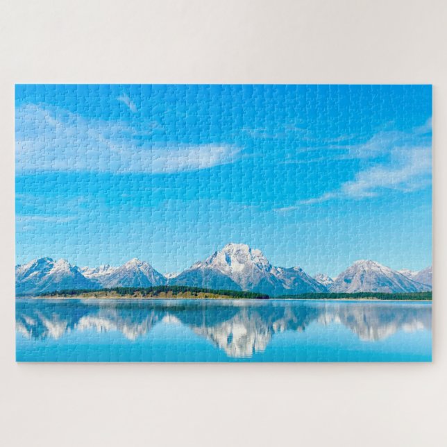 Quebra-cabeça Adoramos o Wyoming do Grand Teton. (Horizontal)