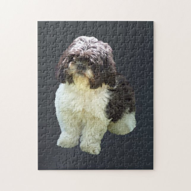 Quebra-cabeça Adorável cachorrinho Shih Tzu (Vertical)