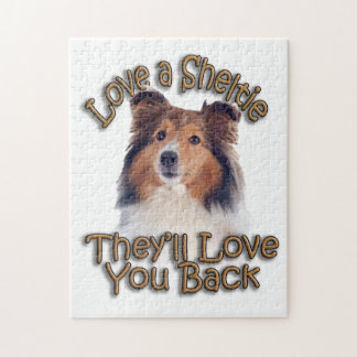 Quebra-cabeça Adoro Uma Sheltie