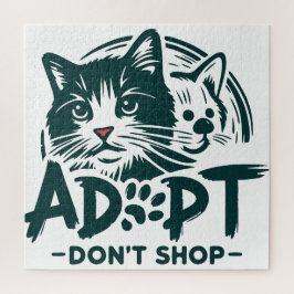 Quebra-cabeça Adotar não comprar 1