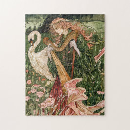 Quebra-cabeça Aengus celta Deus do Amor e Beleza