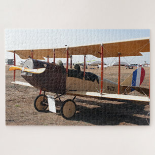 Quebra-cabeça Aeronave Curtim Jenny Biplane