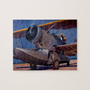 Quebra-cabeça Aeronave Grumman F-2 de 1939