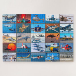 QUEBRA-CABEÇA AERONAVE NAVAL "MONTAGE"