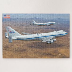 Quebra-cabeça AERONAVES DE TRANSPORTADORA DE NAVIO 747 (20x30 PO