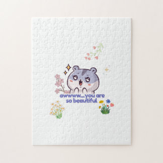 Quebra-cabeça Aesthetic Fofinho de Hamster