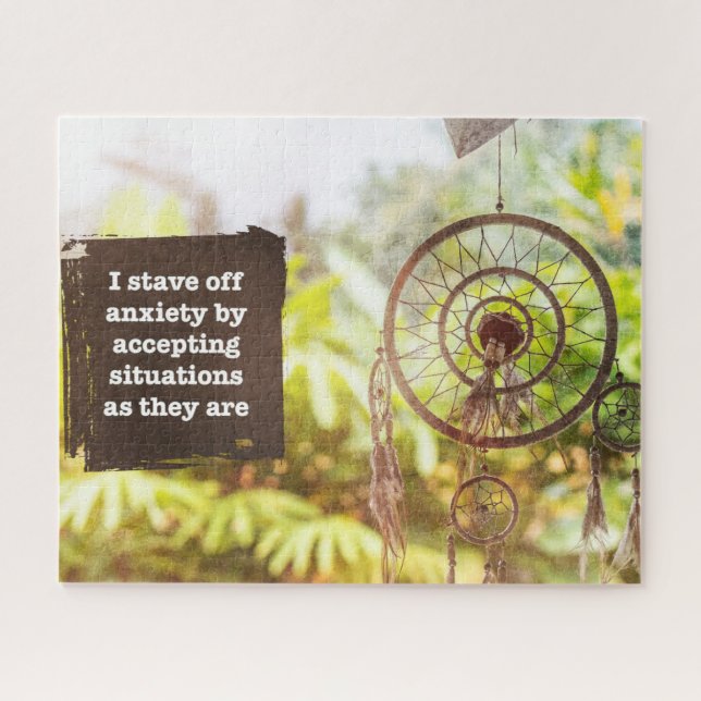 Quebra-cabeça Afastar Ansiedade (Horizontal)