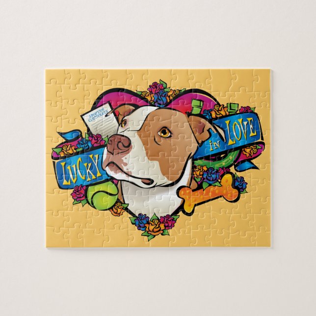 Quebra-cabeça Afortunado no amor (Horizontal)