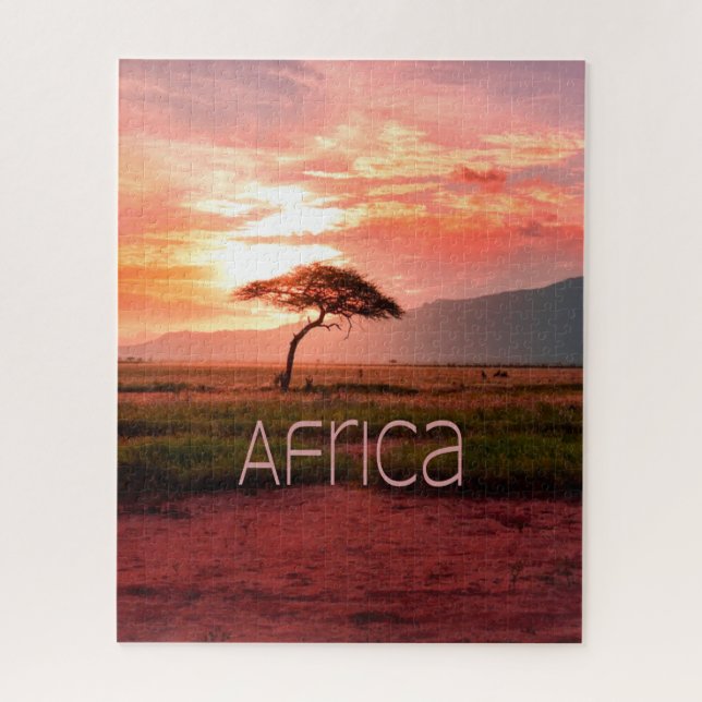 Quebra-cabeça África — África — África (Vertical)