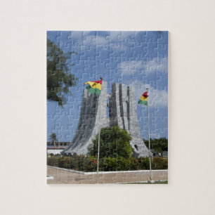 Quebra-cabeça África, Gana, Acra. Mausoléu de Nkrumah, final 3