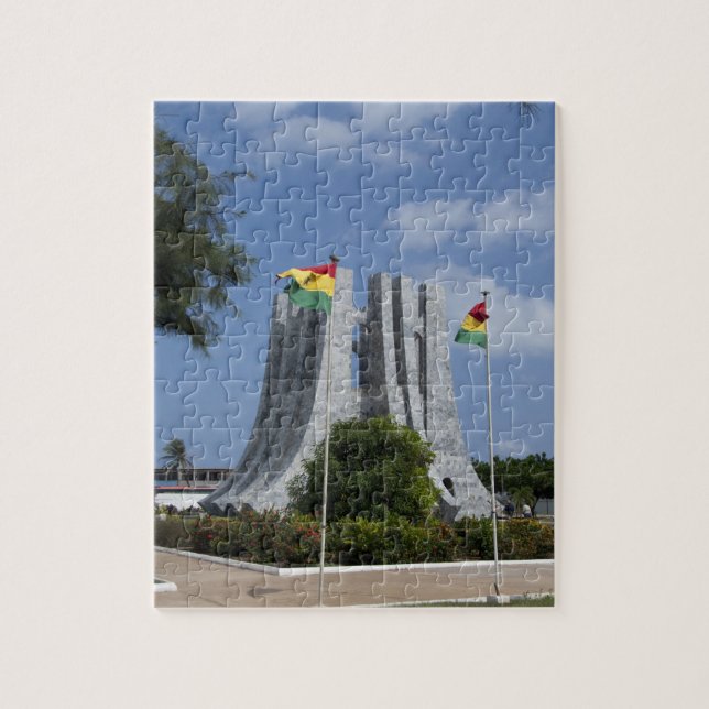 Quebra-cabeça África, Gana, Acra. Nkrumah Mausoleum, final 3 (Vertical)