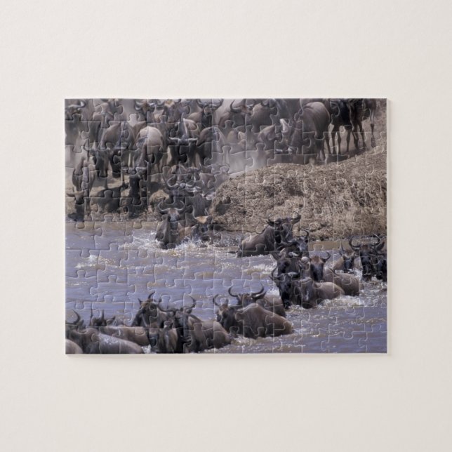 Quebra-cabeça África, Quênia, Masai Mara National Park. (Horizontal)