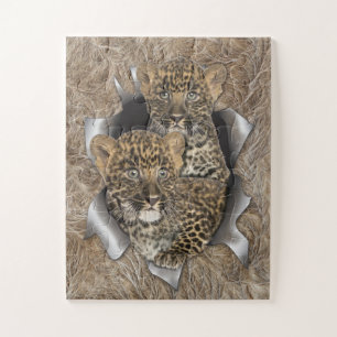 Quebra-cabeça África-Safari Wildlife-Art
