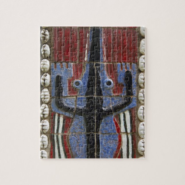 Quebra-cabeça África, Togo, Kpalime. Centro artesanal (Vertical)