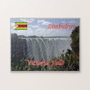 Quebra-cabeça África - Zimbábue - Cataratas Vitórias