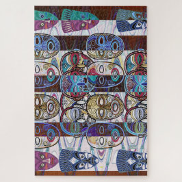 Quebra-cabeça African Masks V2