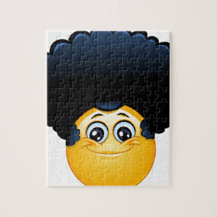 Quebra-cabeça afro emoji