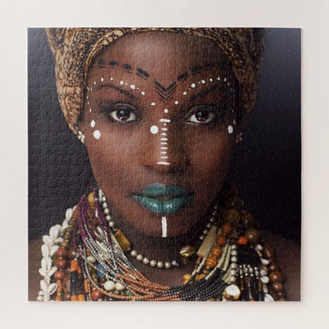 Quebra-cabeça afrocêntrico (Vertical)