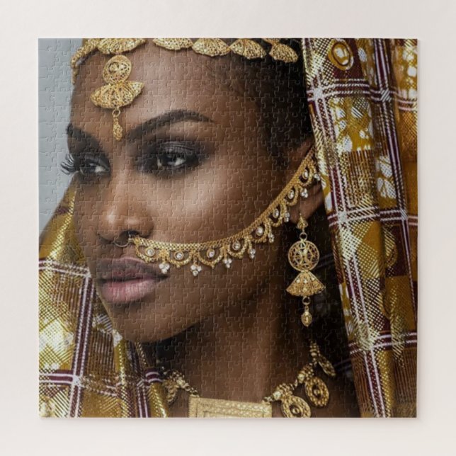 Quebra-cabeça afrocêntrico (Vertical)