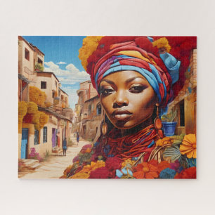 Quebra-cabeça Afrofuturismo: Beleza e Patrimônio Africanos Vibra