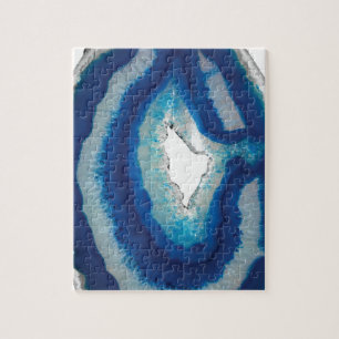 Quebra-cabeça Ágata azul