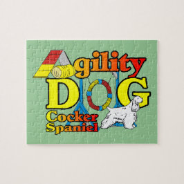 Quebra-cabeça Agilidade do coker Spaniel