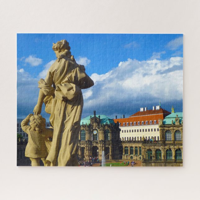 Quebra-cabeça Agosto O Forte Dresden Alemanha. (Horizontal)