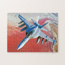 AGRUPAMENTO EA-18G (11x14 POLEGADAS)