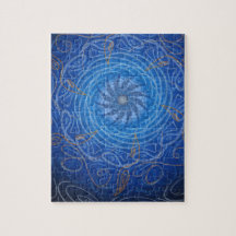 Água customizável (spirograph psicadélico)