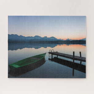 Quebra-cabeça Água   lago Hopfen Bavarian Alps Alemanha