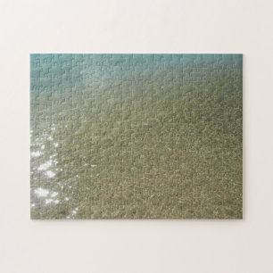 Quebra-cabeça Água na fotografia da Abstrato Nature Beach I