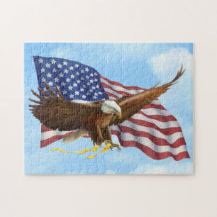 Quebra-cabeça Águia americana americana