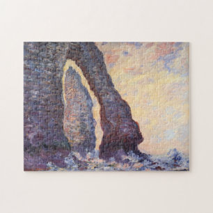 Quebra-cabeça Agulha Rock & Porte d'Aval Monet Fine Art