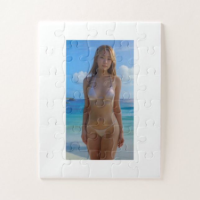 QUEBRA-CABEÇA AI美女 (Vertical)