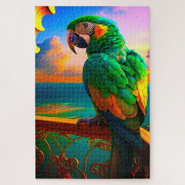 Quebra-cabeça Ai Parrot (Vertical)