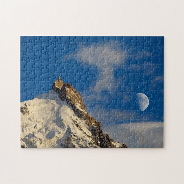 Quebra-cabeça Aiguille du Midi | Alpes Franceses França (Horizontal)