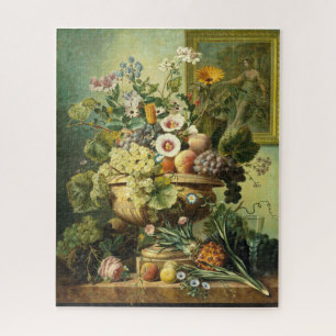 Quebra-cabeça "Ainda a vida com flores e Frutas" "Jelles Eelkema