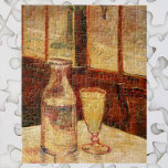 Quebra-cabeça Ainda com a Absinthe por Vincent van Gogh<br><div class="desc">Ainda com a Absinthe, de Vincent van Gogh, é um apos impressionismo de arte de última geração que ainda apresenta uma carafé e um copo de absinho sentados em uma mesa perto de uma janela em um café, bar e restaurante. A garrafa parece que pode ter água ou até vinho....</div>
