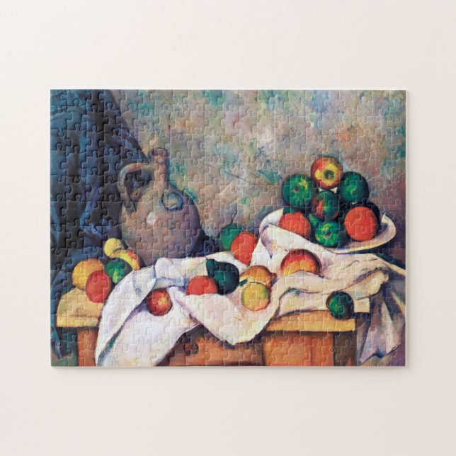 Quebra-cabeça Ainda com Frutas, Paul Cezanne (Horizontal)