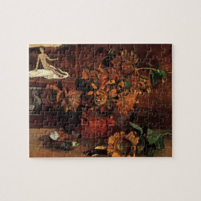 Quebra-cabeça Ainda com o L'Esperance (Esperança) de Paul Gaugui (Horizontal)