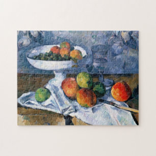 Quebra-cabeça Ainda vida com prato de fruta