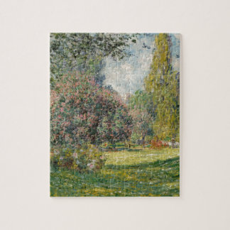 Quebra-cabeça Ajardine o Parc Monceau - Claude Monet