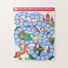 Quebra-cabeça Ajude O Príncipe A Salvar A Princesa Da Bruxa