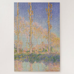 Quebra-cabeça Álamos, paisagem impressionista, Claude Monet