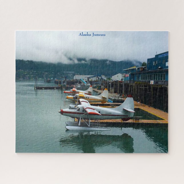 Quebra-cabeça Alasca Juneau (Horizontal)