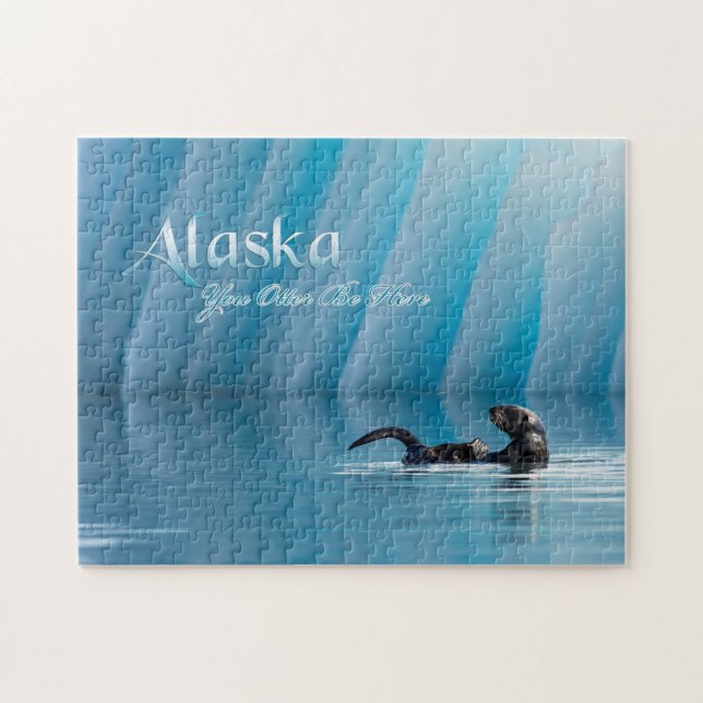Quebra-cabeça Alaska - Você Não Esteja Aqui (Horizontal)