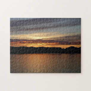 Quebra-cabeça Alaskan Sunset II Belo Alasca Fotografia