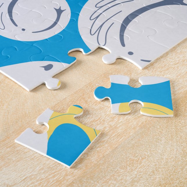 Quebra-cabeça Albatroz (Lateral)