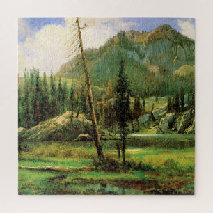 Quebra-cabeça Albert Bierstadt - Montanhas de Sierra Nevada,