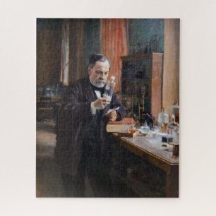 Quebra-cabeça Albert Edelsense - Retrato de Louis Pasteur